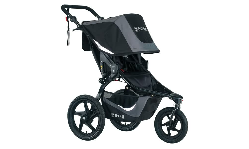 BOB Gear Revolution Flex 3.0 jogging stroller, Graphite Black